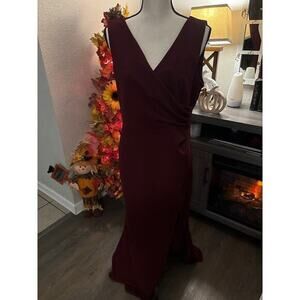 Woosea burgundy dress‎ XL